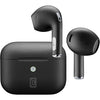 auricolare vivavoce bluetooth doppio con base di ricarica nero