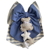 Fiocco nascita in cotone personalizzabile fatto a mano 35 x h 40 cm Made in Italy
