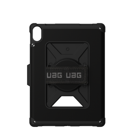 Urban Armor Gear Metropolis 27,7 cm [10.9] Cover Nero (METROPOLIS HANDSTRAP CASE BLACK - APPLE IPAD 10.9IN [2022])