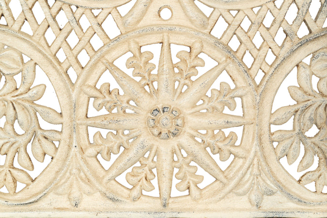 Biscottini Panchina Liberty in ghisa finitura anticata Molto robusta, stabile Offerta