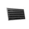 Satechi Slim X1 tastiera Ufficio Bluetooth QWERTY Inglese Nero, Grigio (Satechi Slim X1 - tastatur - QWERTY -)