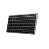 Satechi Slim X1 tastiera Ufficio Bluetooth QWERTY Inglese Nero, Grigio (Satechi Slim X1 - tastatur - QWERTY -)