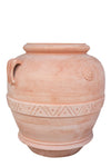 Biscottini Orcio in terracotta Galestro festonato 100% Made in Italy, interamente fatto a mano