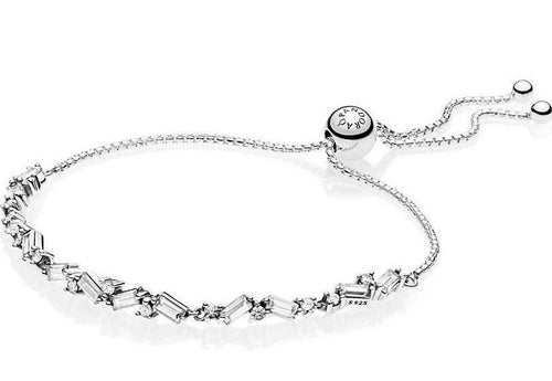 PANDORA - Bracciale Pandora con chiusura scorrevole Bellezza glaciale