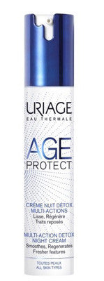 Uriage age protect crema notte detox multi-azione 40ml