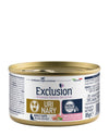 Exclusion Urinary Gatti Adulti Maiale Riso e Piselli 85 gr