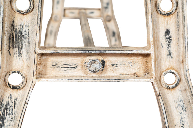 Biscottini Biscottini Base Tavolo Ghisa Anticata 150x80x20 Robusta Stabile Design Vintage