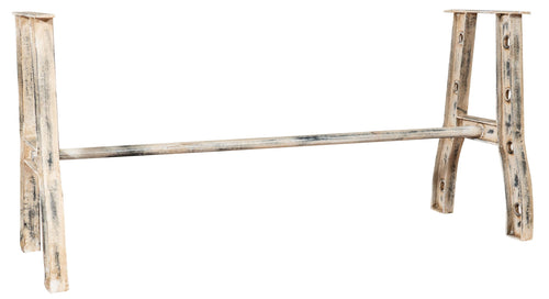 Biscottini Biscottini Base Tavolo Ghisa Anticata 150x80x20 Robusta Stabile Design Vintage