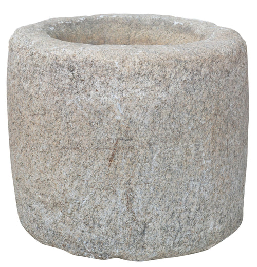 Biscottini Mortaio Antico Gigante Pietra Naturale Biscottini 54x42 Arredo Esterno Giardino