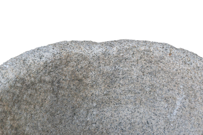 Biscottini Biscottini Mortaio Antico Gigante Pietra  54x42 Macina Sementi Arredo Giardino