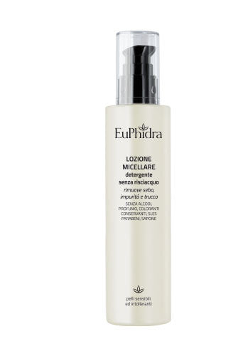 Euphidra lozione micellare detergente senza risciaquo 200ml