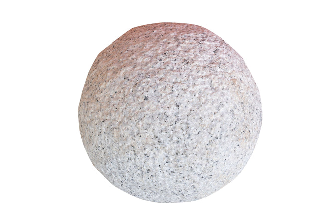 Biscottini Sfera decorativa pietra Biscottini fatta a mano design unico diametro 25 arredo