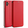 book a04 con porta carte di credito chiusura magnetica red