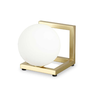 Abat-jour ottone ANGOLO 284361 G9 LED lampada tavolo classica sfera