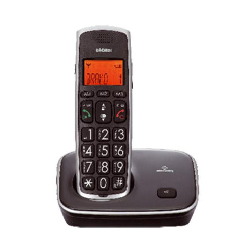TEL. CORDLESS BRONDI BRAVO GOLD 2 NERO