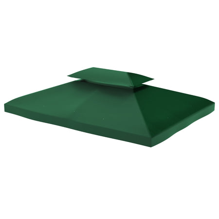 Copertura Ricambio per Gazebo 3x4 MT Idrorepellente Protezione UV Verde