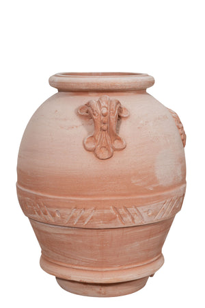 Biscottini Biscottini Orcio Vaso Conca Terracotta Toscana Antigeliva D43x55 Fatto a Mano