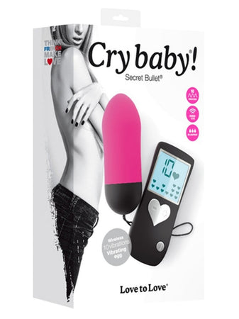 Massaggiatore wireless Cry Baby Fucsia di Love to Love