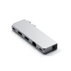 Satechi Pro Hub Mini Docking USB 3.2 Gen 1 [3.1 Gen 1] Type-C Argento (Satechi Pro Hub Mini)