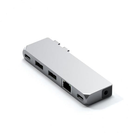 Satechi Pro Hub Mini Docking USB 3.2 Gen 1 [3.1 Gen 1] Type-C Argento (Satechi Pro Hub Mini)