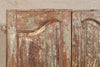 Biscottini Porta portone in legno massello e ferro da interno o da esterno vecchia e antica medievale scorrevole