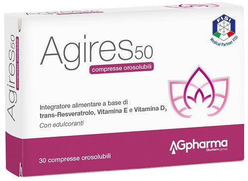 Agires 50 30cpr orosolubili