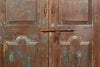Biscottini Porta portone in legno massello e ferro da interno o da esterno vecchia e antica medievale scorrevole