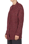 LA FEMME BLANCHE La Femme Blanche - Cardigan - 441809 - Bordeaux da donna