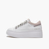 Emanuelle Vee sneakers donna in pelle white pink Bice 302 12