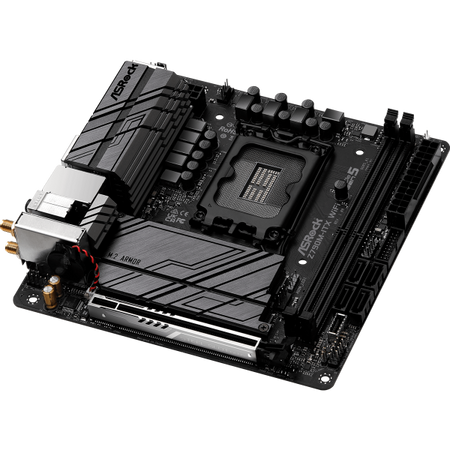 MB Asrock 1700 Intel Z790M ITX WIFI 2xDDR5- 4xSATA3 Hyper M.2- HDMI DP eDP- mini ITX