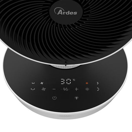 ARDES OMNIA (ARCF01) - VENTILATORE DA TAVOLO ESTATE / INVERNO CON CONTROLLI TOUCH E TELECOMANDO