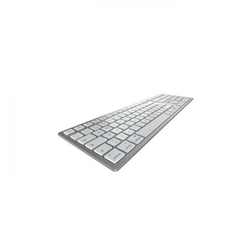 KW 9100 SLIM FOR MAC tastiera USB + Bluetooth QWERTY Inglese Argento