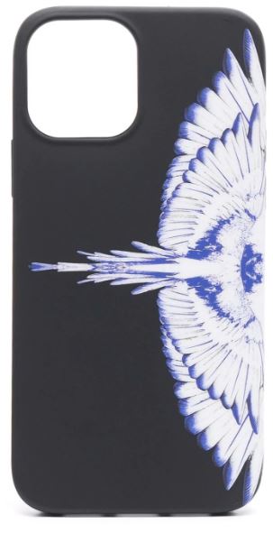 cover marcelo burlon iphone 14 plus  wings blue