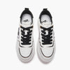Emanuelle Vee sneakers donna Bice in pelle e tessuto white-black 302 17