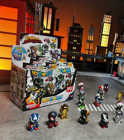 Sbabam Boomez Hero 3D Card Spiderman Maximum Venom Assortito Flowpack