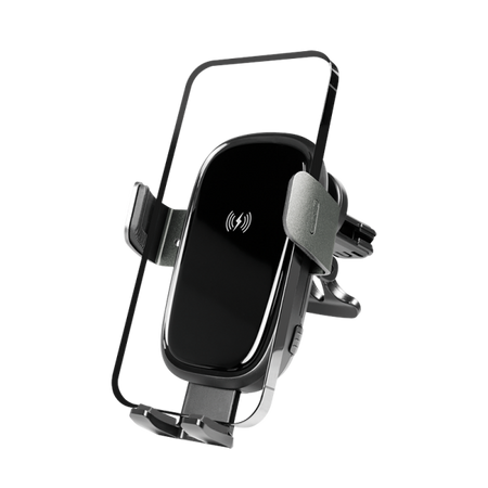 Supporto da Auto Ricarica Wireless per Smartphone da Presa d'aria