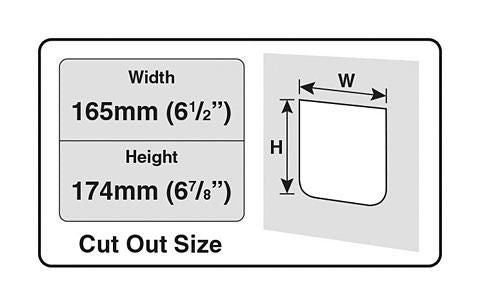 Gattiola per gatti Cat Mate applicabile su legno metallo