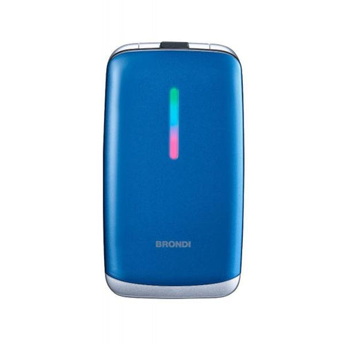 BRONDI CONTENDER (BLU) - TELEFONO CELLULARE PER ANZIANI - FOTOCAMERA
