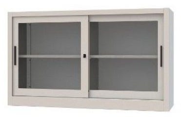 Sopralzo per armadio archiviazione a piani con ante scorrevoli in vetro cm. 120x60x85h