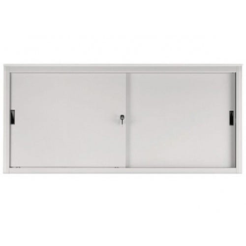 Sopralzo di metallo per archiviazione con ante scorrevoli con serratura cm. 150x45x65H