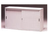 Armadio basso metallico da archivio per ufficio cm. 180x45x65H