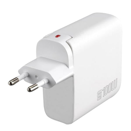 4smarts GaN Flex Pro Universale Bianco AC Ricarica rapida Interno (Charger GaN Flex Pro 100W 3 USB-C+1 US)