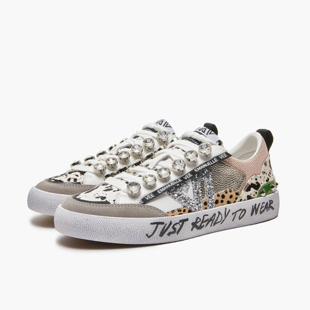 Emanuelle Vee sneakers Soledad il pelle multi white 300 21