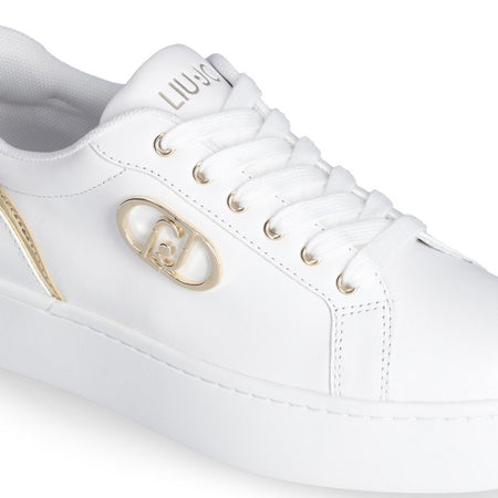 Liu Jo sneakers donna Pretty 06 in pelle white BA5021P0102