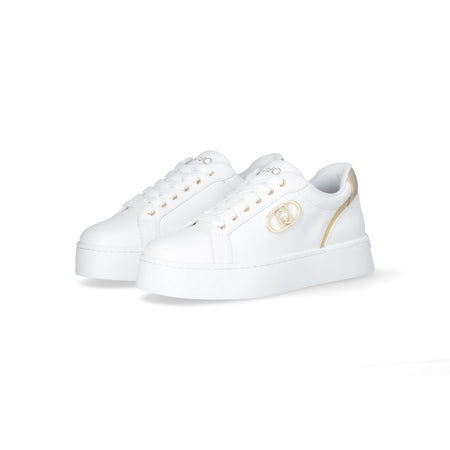 Liu Jo sneakers donna Pretty 06 in pelle white BA5021P0102