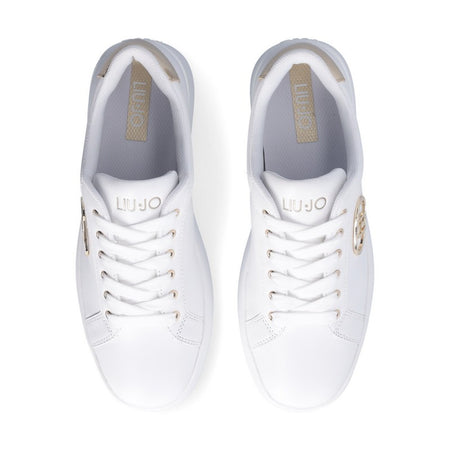 Liu Jo sneakers donna Pretty 06 in pelle white BA5021P0102