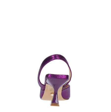 TWENTY FOUR HAITCH Scarpe con Tacco Viola da donna