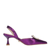 TWENTY FOUR HAITCH Scarpe con Tacco Viola da donna