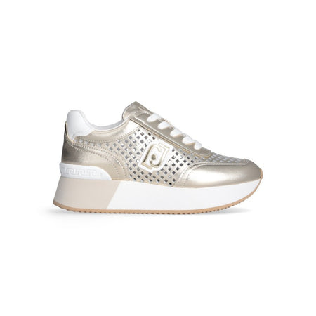 Liu Jo sneakers Dreamy 11 in pelle light gold BA5103PX659