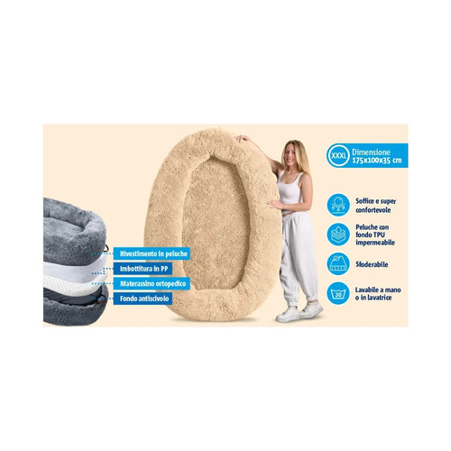 Cuccia pelosa super soft king size